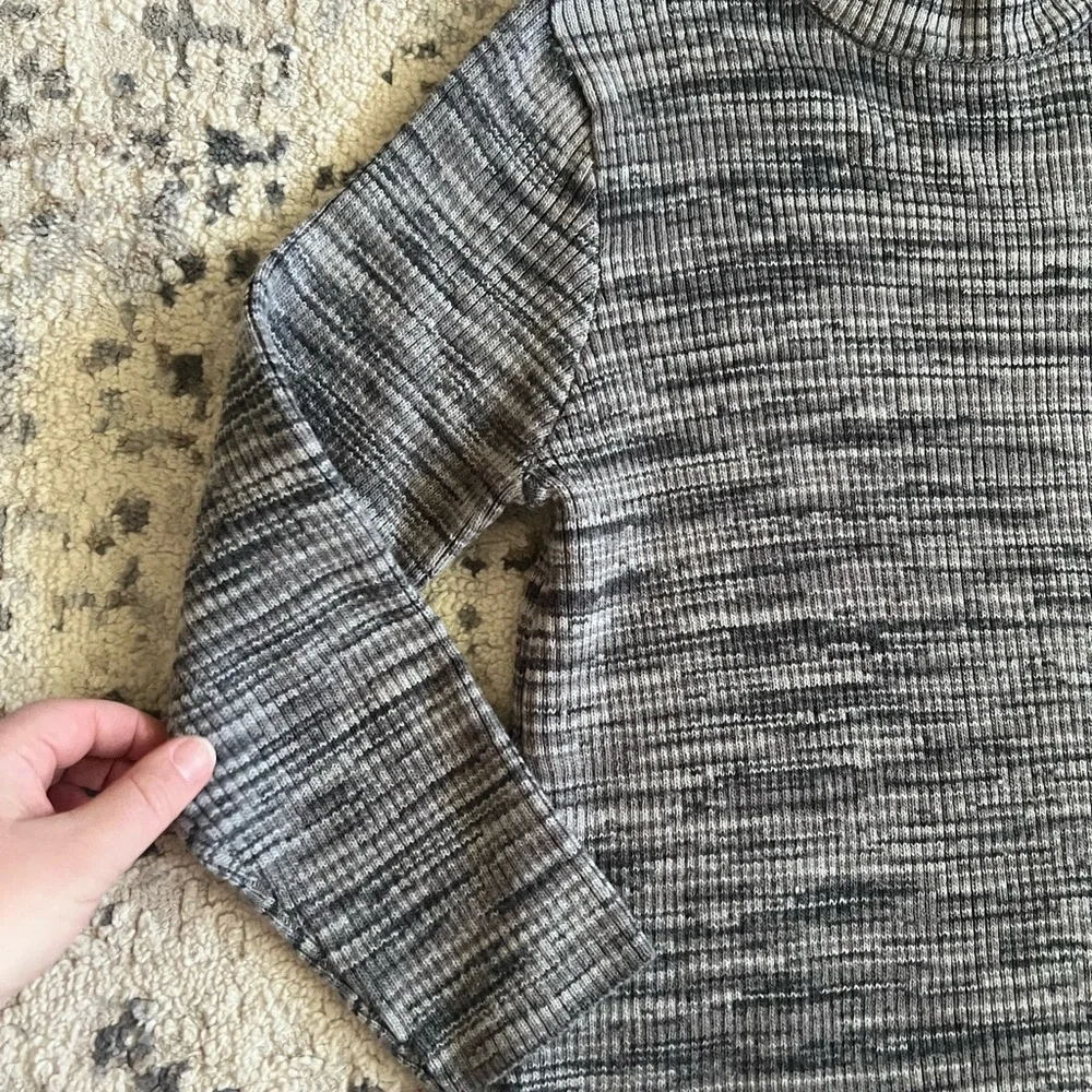 Kids Zara Gray Marled Knit dress‎